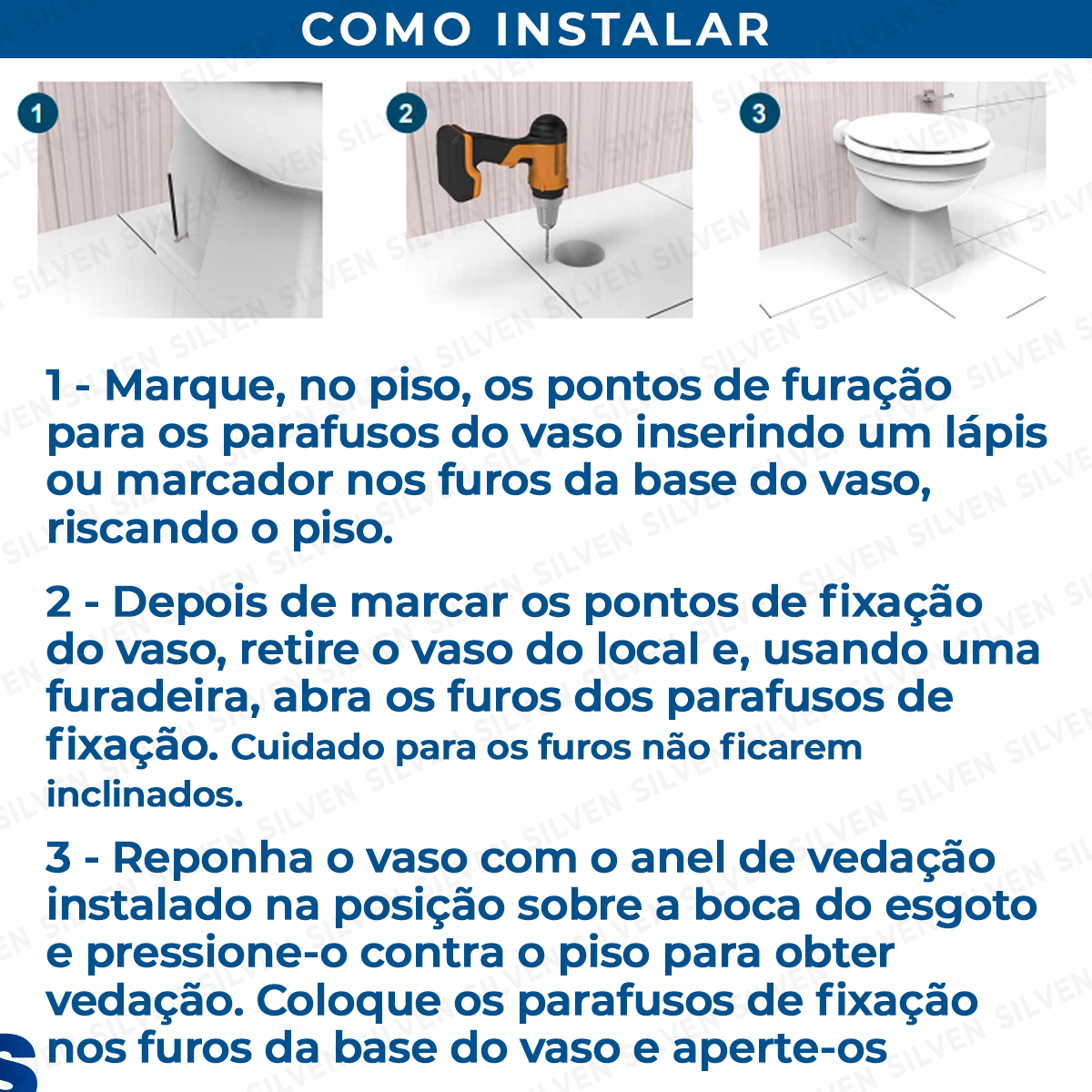 Parafuso Para Vaso Sanit Rio Mm Kit Completo Unidades Silven