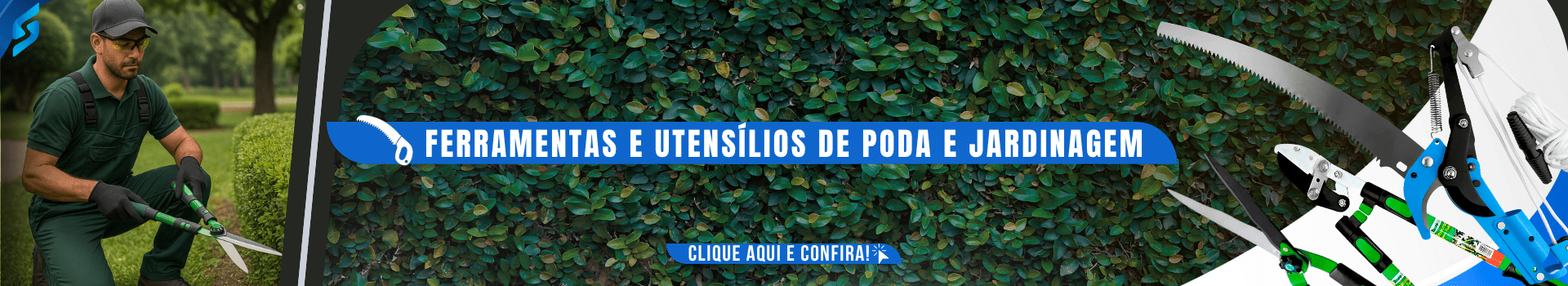 Ferramentas e Utensílios para Poda e Jardinagem