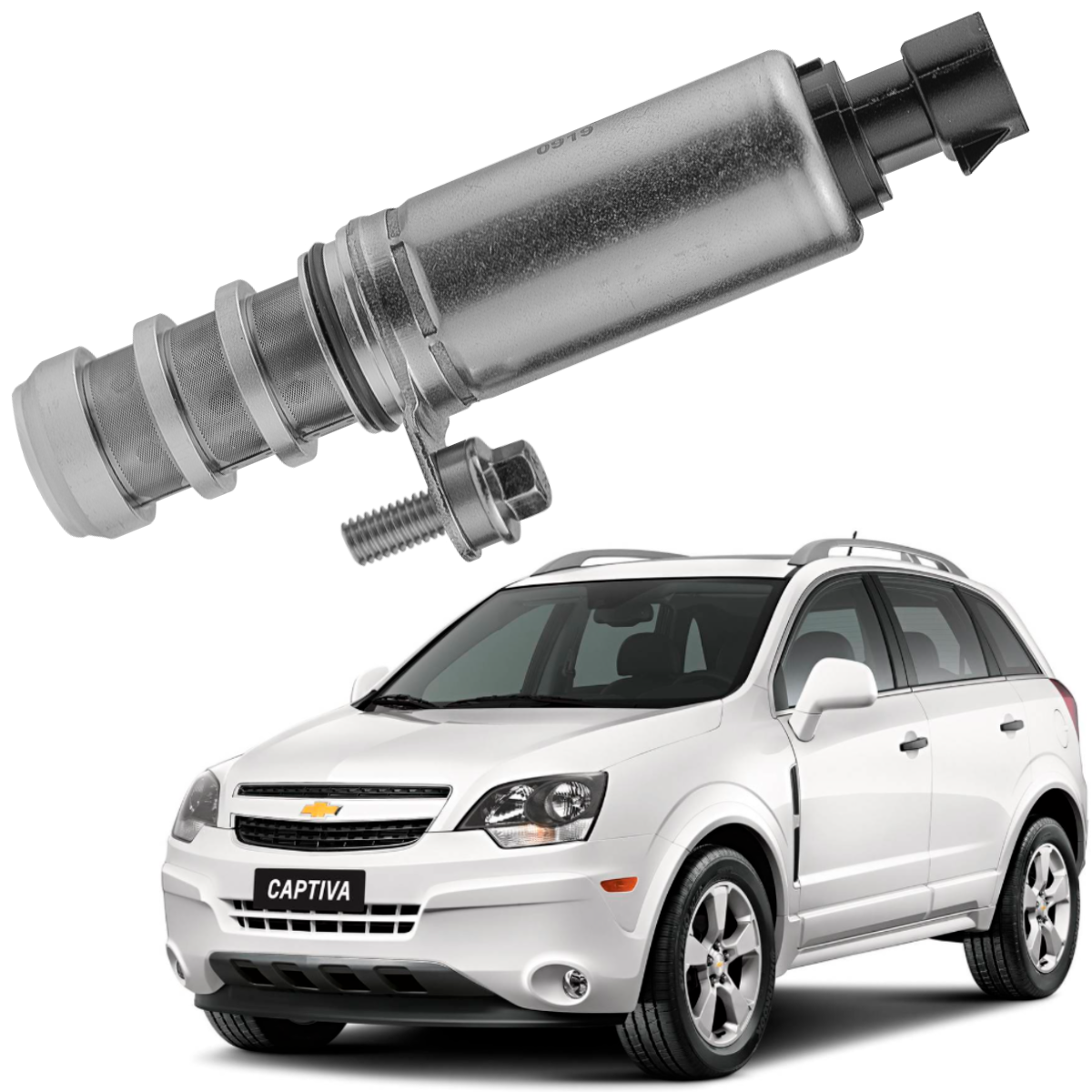 Válvula Solenoide Escape Exaustão GM Captiva 2.4 12655421 