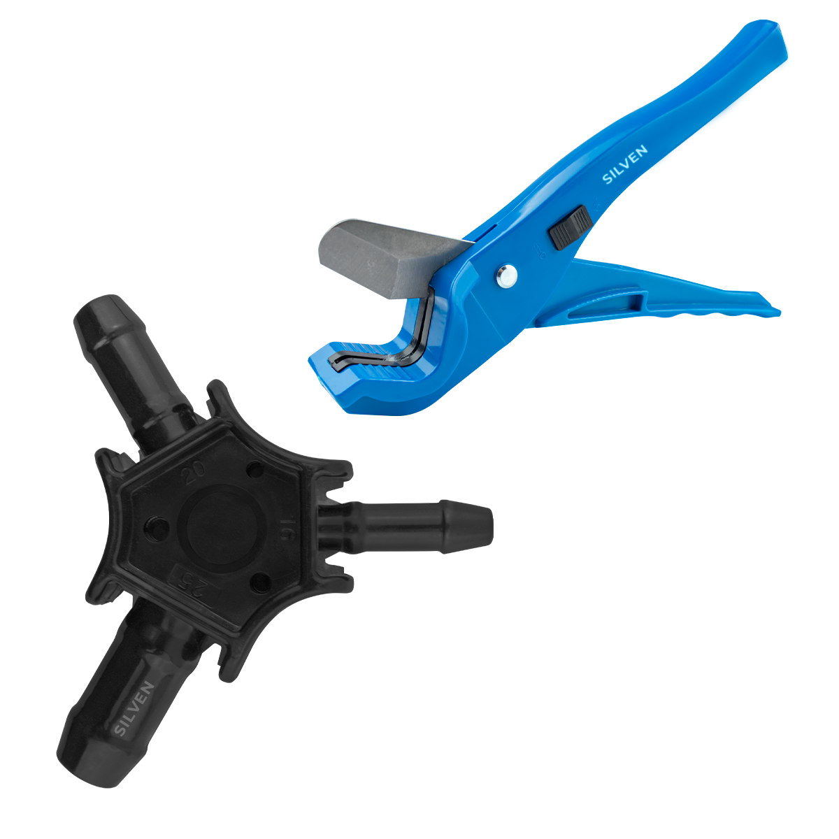 Calibrador Escareador De Tubos + Tesoura Cortar Tubo Pex Multicamadas