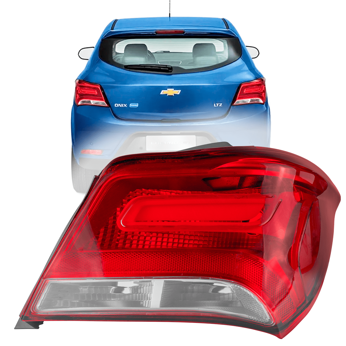 Lanterna Traseira Onix Lt Ltz Activ 2017 2018 2019 Joy 2020