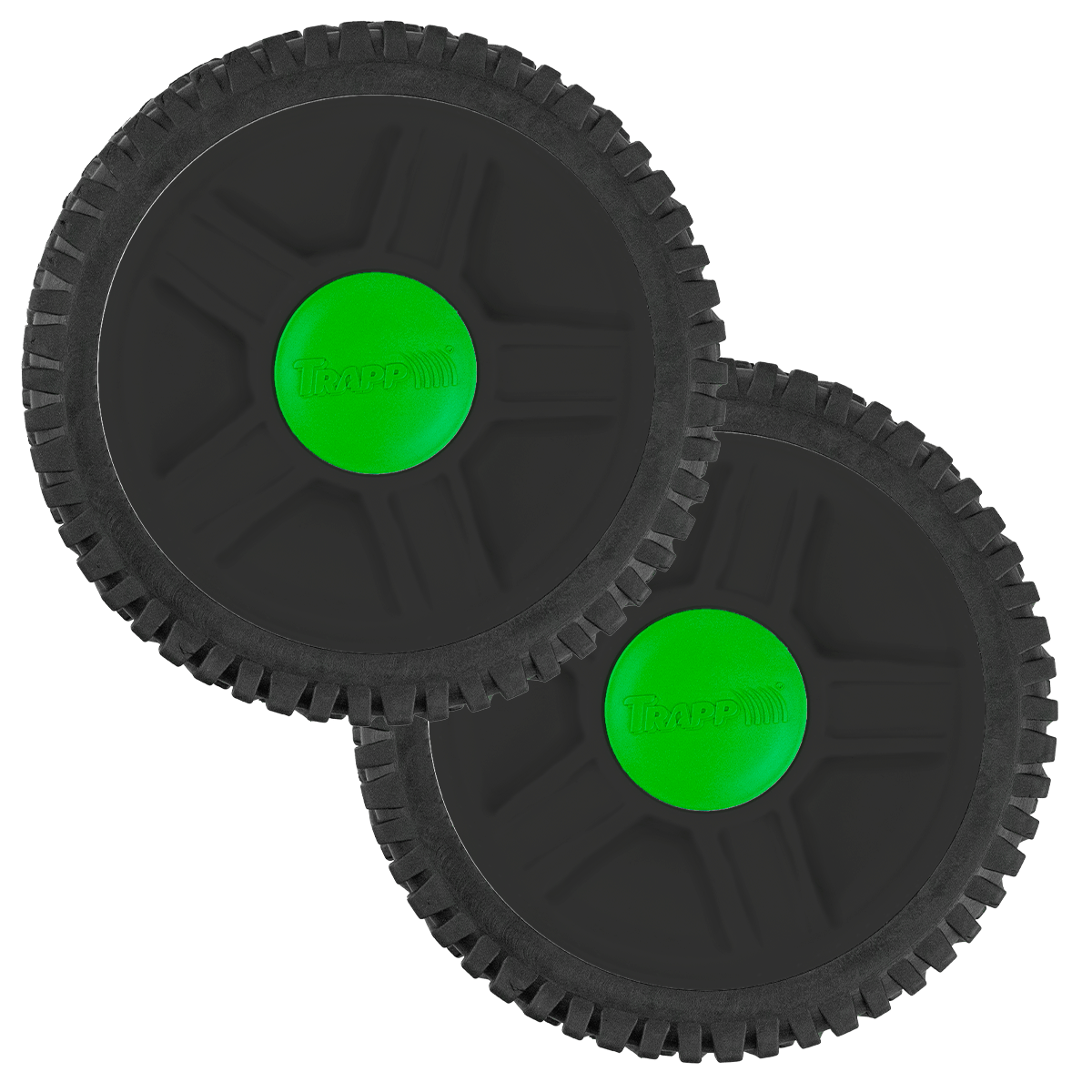 Kit 02 Rodas Dianteiras 8 Polegadas Cortador Grama Trapp Rm