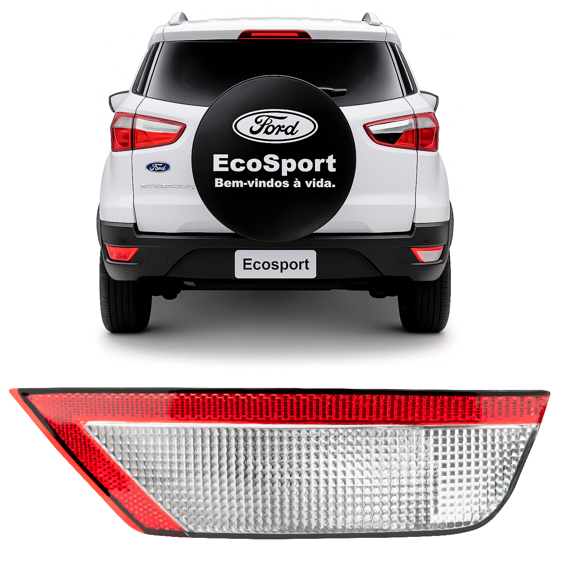Lanterna Parachoque Luz Ré Ecosport 2013 2014 2015 2016 2018 2019 2020 2021 2022