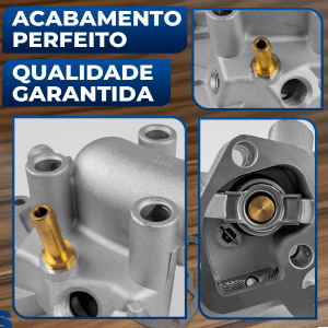 Carcaça Válvula Termostática Palio Siena 1.0 1.5 8v Fiasa 1996 até 2005