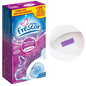 Kit 3 Pastilha Adesiva Floral Vaso Sanitário Lavanda Odorizante Perfume Banheiro