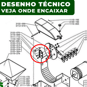 Jogo Facas Lâminas Com Parafusos Triturador TRF 60 70 80 80G 80M 90 300 300F 400 400F JK 700TRP 40	