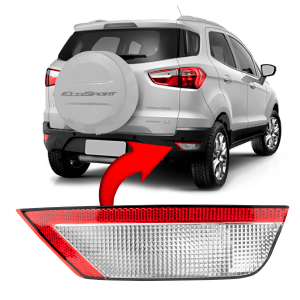 Lanterna Parachoque Luz de Ré Direita Ecosport 2013 2014 2015 2016 2017 2018 2019 2020 2021