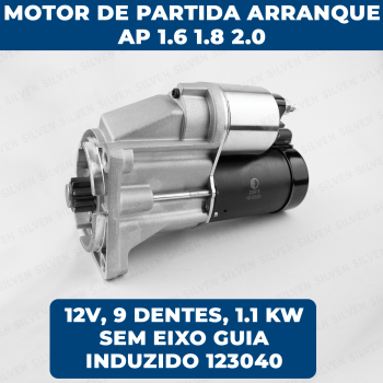 Motor Arranque Partida AP Santana Gol Parati Passat Partida Rápida 1.0 1.5 1.6 1.8 2.0