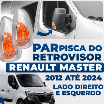 Par Pisca Seta Retrovisor Master 2012 2013 2014 2015 2016 2017 2018 2019 2020 2021 2022 2023 2024