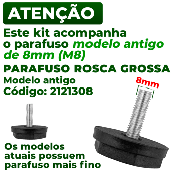 Kit Faca + Flange + Parafuso + Bucha Cortador Trapp Wm-350