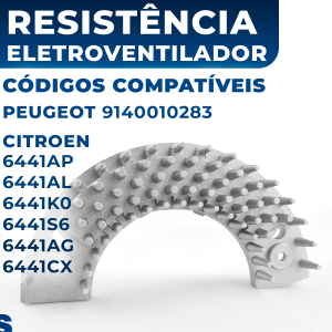 Resistência Ar Condicionado Digital 206 207 Xsara C3 1.4 1.6 2.0 9140010283 6441AP