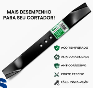 Kit Lâmina 51cm para Cortador de Grama Trapp com Parafusos