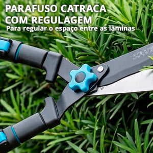 Tesoura De Poda com Cabo Extensível Ajustável Profissional Jardim Jardinagem