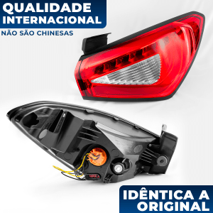 Lanterna Traseira Canto Led Fiat Cronos 2017 2018 2019 2020 2021 2022 2023 2024 2025
