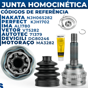 Junta Homocinética Chery QQ 1.1 2011 2012 2013 2014 ABS Trava Central