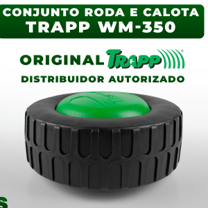 Conjunto Kit Roda e Calota Dianteira Cortador Trapp WM-350