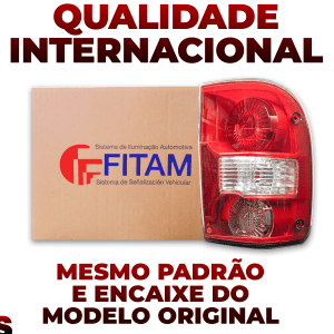 Lanterna Sinaleira Traseira Ford Ranger Cristal 2005 2006 2007 2008 2009 Original FITAM