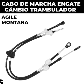 Cabo De Marcha Montana Agile 1.4 Seleção Engate Câmbio Trambulador 24578500