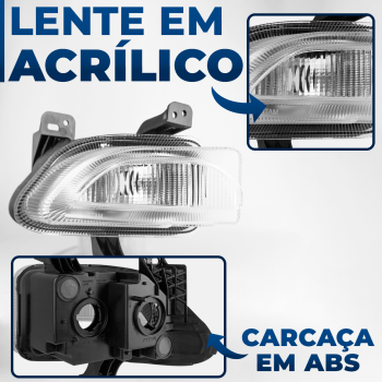 Par Pisca Seta Do Parachoque Jeep Renegade 2018 2019 2020 2021 2022 Original Fitam Direito Esquerdo