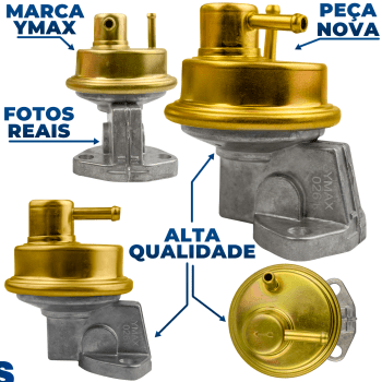 Bomba Combustível Mecânica Fusca Kombi Brasilia Gol Variant 1.3 1.5 1.6 5D2160261