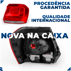 Par Lanterna Traseira Acrílico Gol G7 G8 Cristal 2017 2018 2019 2020 2021 2022 2022 2023 Pisca Ré	