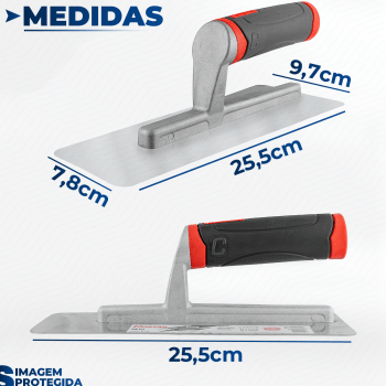 Desempenadeira para Cimento Queimado Efeito Decorativo Marmorato