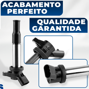 Bobina de Ignição Jac J2 J3 J5 Lifan X60 2010 2011 2012 2013 2014 2015 2016