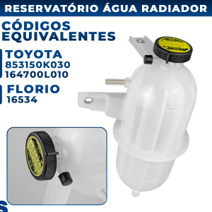 Reservatório De Água Radiador Hilux 2.5 3.0 2006 2007 2008 2009 2010 2011 2012 2013 2014