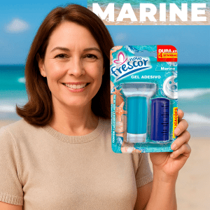 Kit 3 Aplicador Gel Adesivo Detergente Sanitário Marine Refil 4 Aplicações 28g