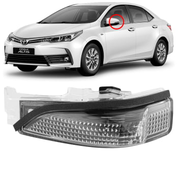 Pisca Seta Retrovisor Corolla 2014 2015 2016 2017 2018 2019