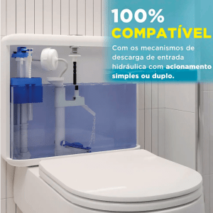 Suporte para Bloco Sanitário Universal P/ Caixa Acoplada	