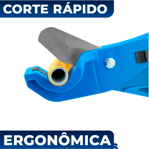 Calibrador Escareador De Tubos + Tesoura Cortar Tubo Pex Multicamadas