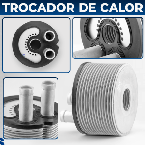 Trocador De Calor Renault Master 2.5 16v G9u 2005 2006 2007 2008 2009 2010 2011 