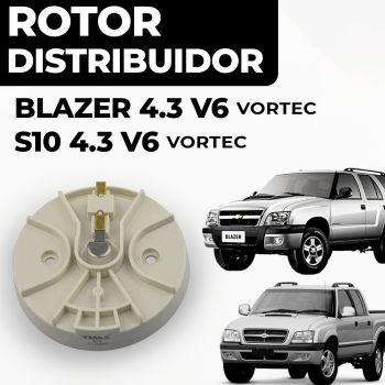 Rotor Distribuidor Gm S10 Blazer V6 4.3 Vortec 1995 1995 1997 1998 1999 2000 2001 2002 2003 2004 2005 10452457