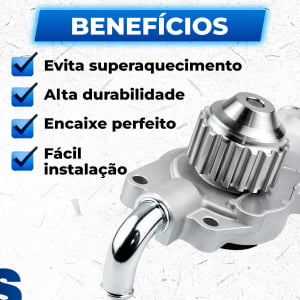 Bomba D’Água Chery Tiggo 2 1.5 16V 2016 a 2022 com Junta