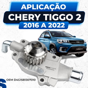 Bomba D’Água Chery Tiggo 2 1.5 16V 2016 a 2022 com Junta