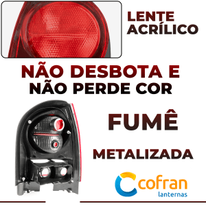 Lanterna Gol G4 Power Fumê 2006 2007 2008 2009 2010 2011 Original COFRAN