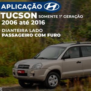 Maçaneta Dianteira Direita Externa com Base Suporte Tucson Furo