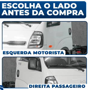 Maçaneta de Porta Externa Dianteira da Kia Bongo ano 2005 em Diante