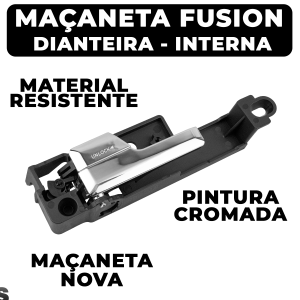 Macaneta Puxador de Porta Interna Dianteira Ford Fusion 2006 até 2012