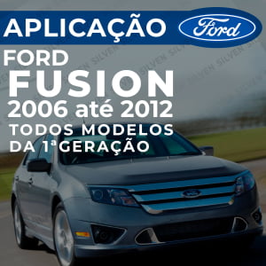 Maçaneta Puxador de Porta Interna Traseira do Ford Fusion de 2006 a 2012