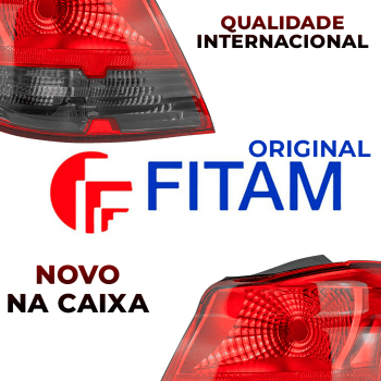 Par Lanterna Traseira Onix Fumê Lt Ltz 2013 2014 2015 2016 2017 2018 2019 Direito Esquerdo Original Fitam