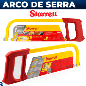 Arco De Serra Serrinha Manual Com Lâmina Bs 12 Pol. K140 Starrett