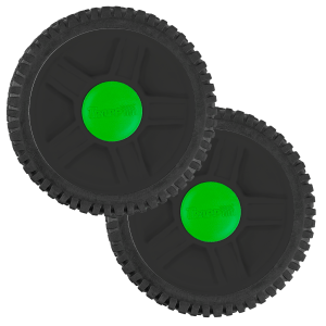 Kit 02 Rodas Dianteiras 8 Polegadas Cortador Grama Trapp Rm