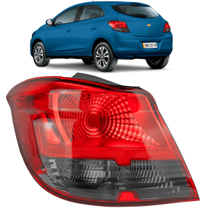 Lanterna Traseira Fumê Onix Joy Lt Ltz 2013 2014 2015 2016 Joy 2018 2019	