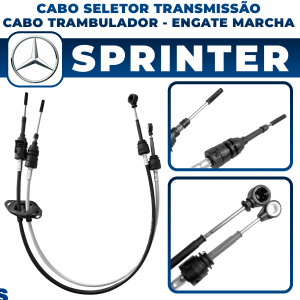 Cabo de Engate e Seleção da Marcha Trambulador Sprinter 311 313 314 2.2 