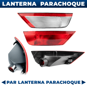 Par Lanternas Parachoque Traseiro Ecosport Luz de Ré Neblina 2013 2014 2015 2016 2018 2019 2020 2021