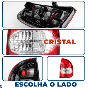 Lanterna Traseira Corsa Sedan 2000 a 2002 Classic 2003 2004 2005 2006 2007 2008 2009 2010