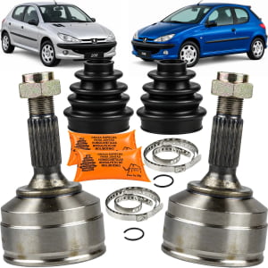 Par Junta Homocinética Peugeot 206 1.0 16V e 1.4 8V 21x22 Dentes Par Junta Homocinética Peugeot 206 1.0 16V e 1.4 8V 21x22 Dentes