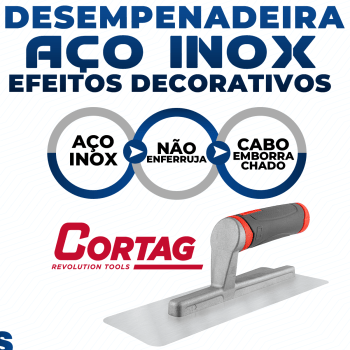 Desempenadeira para Cimento Queimado Efeito Decorativo Marmorato